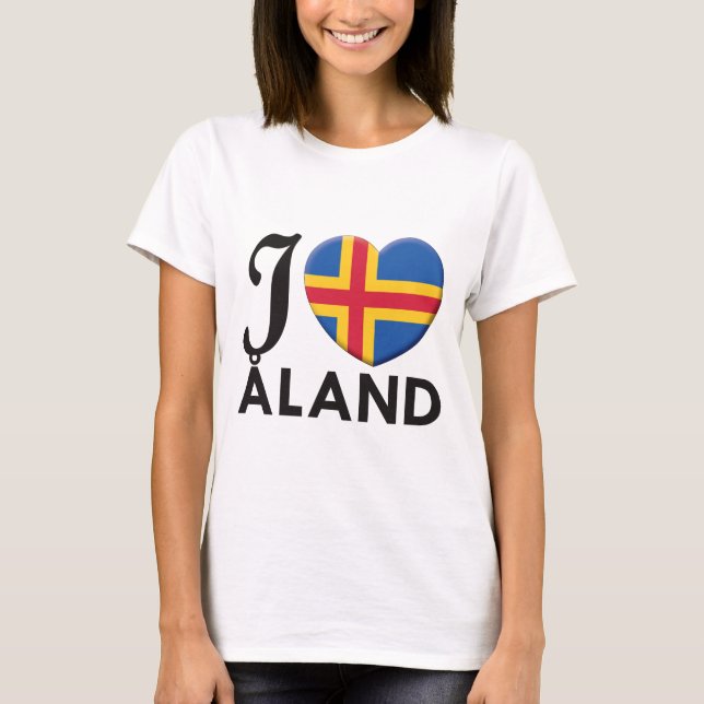 Aland Liebe T-Shirt (Vorderseite)