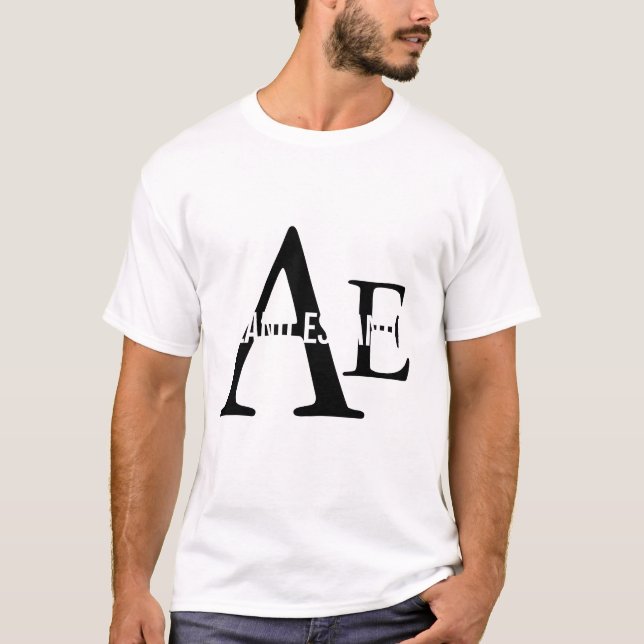 Alano Espanol Zucht-Monogramm T-Shirt (Vorderseite)