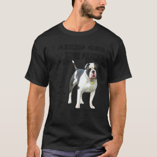 Alapaha Blue Blood Bulldog Quote Mama Vater Kostüm T-Shirt