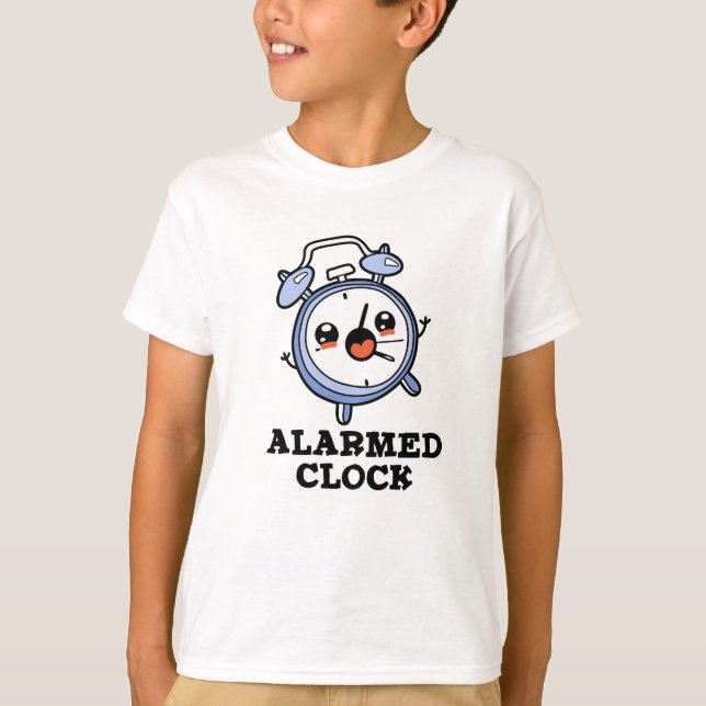 Alarmierter Uhrzeigerpuffer T-Shirt (Vorderseite)