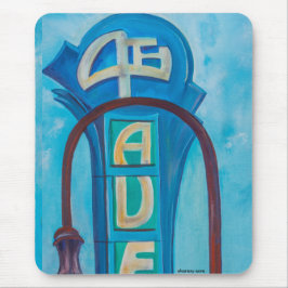 Alaska 4th Ave. Marquee Mouse Mousepad