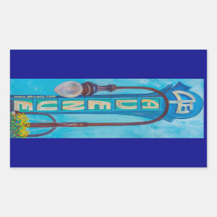 Alaska 4th Ave. Marquee Sticker