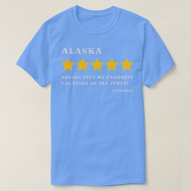 Alaska 5 Rating TShirt (Design vorne)