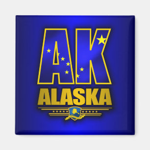Alaska (AK) Magnet