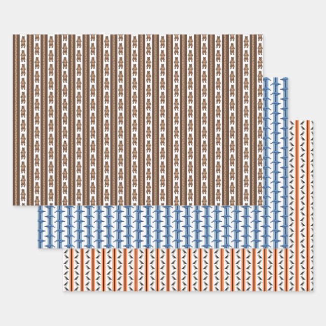 Alaska Animals  Geschenkpapier Set (Set)