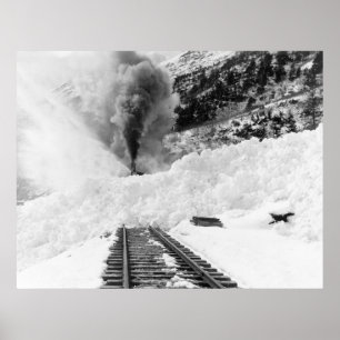Alaska Avalanche: Anfang der 1900er Poster