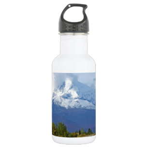 Alaska Berge Baum Natur Wald Schicksal Saison Trinkflasche