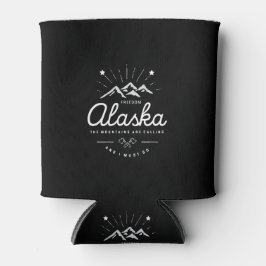 Alaska-Berge rufen mich an, ich muss Mono Dark Dosenkühler