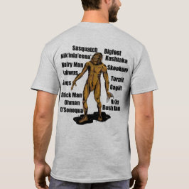 Alaska Bigfoot im Granit T-Shirt