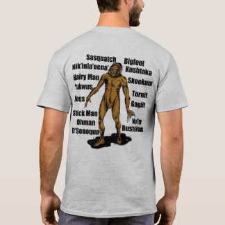 Alaska Bigfoot im Granit T-Shirt