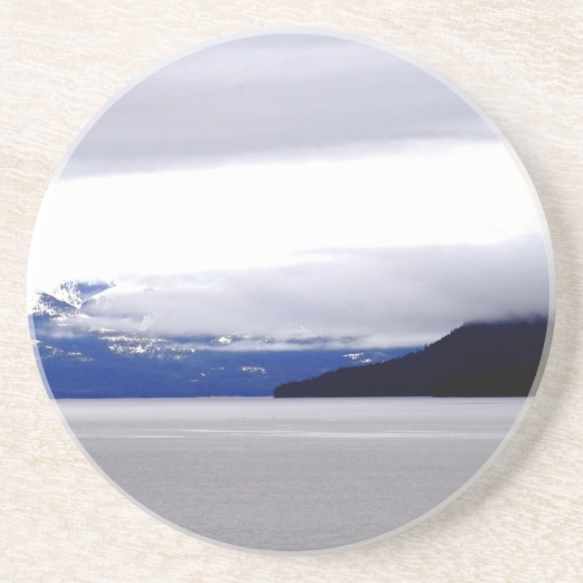 Alaska Blues Getränkeuntersetzer (Vorne)