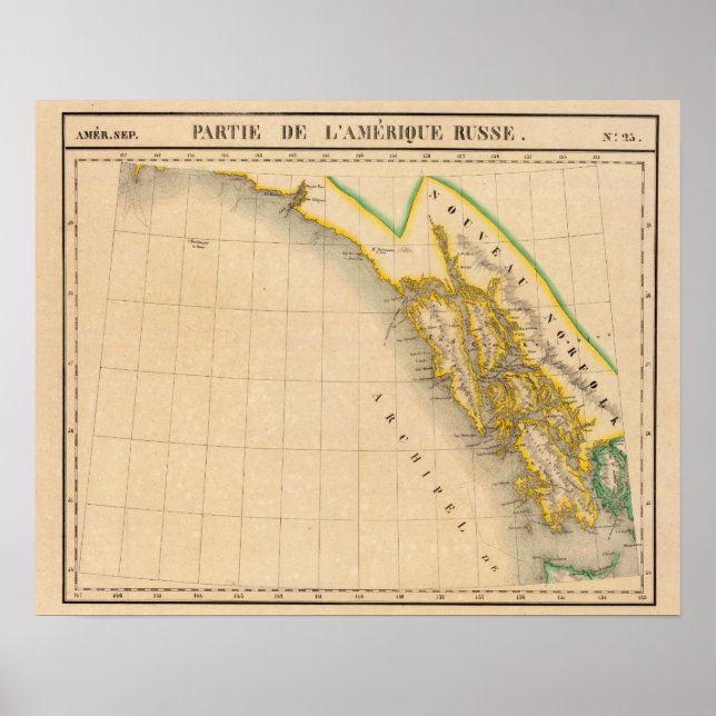 Alaska, British Columbia 23 Poster (Vorne)