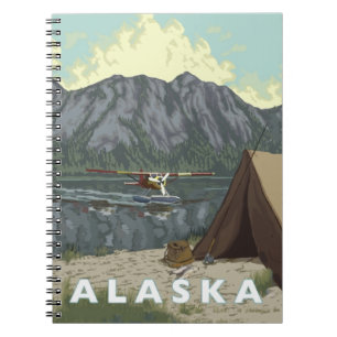 Alaska Bush Flugzeug Souvenirs Notizblock