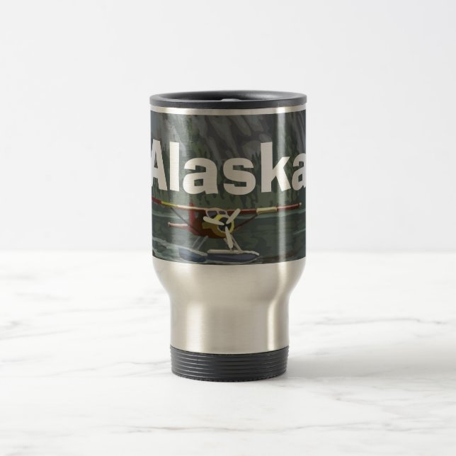 Alaska Bush Flugzeug Souvenirs Reisebecher (Mittel)