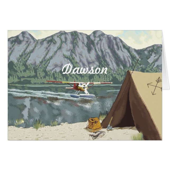 Alaska Bush Flugzeug und Angelreisen (Vorderseite (Horizontal))