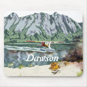 Alaska Bush Flugzeug und Angelreisen Mousepad