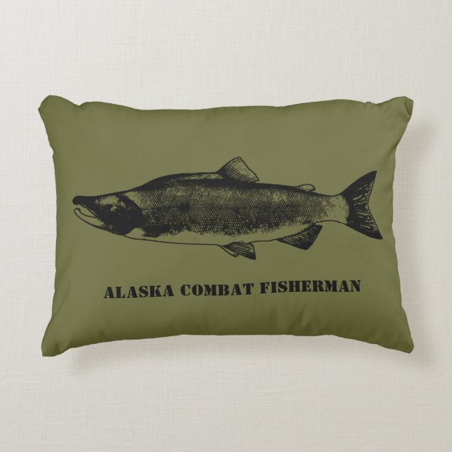 Alaska Combat Fischer Dekokissen (Vorderseite)