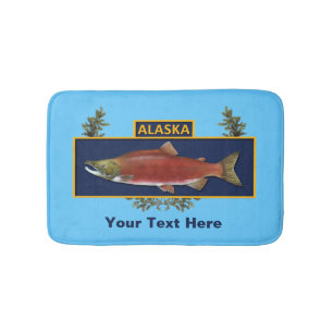 Alaska Combat Fisherman Abzeichen Badematte