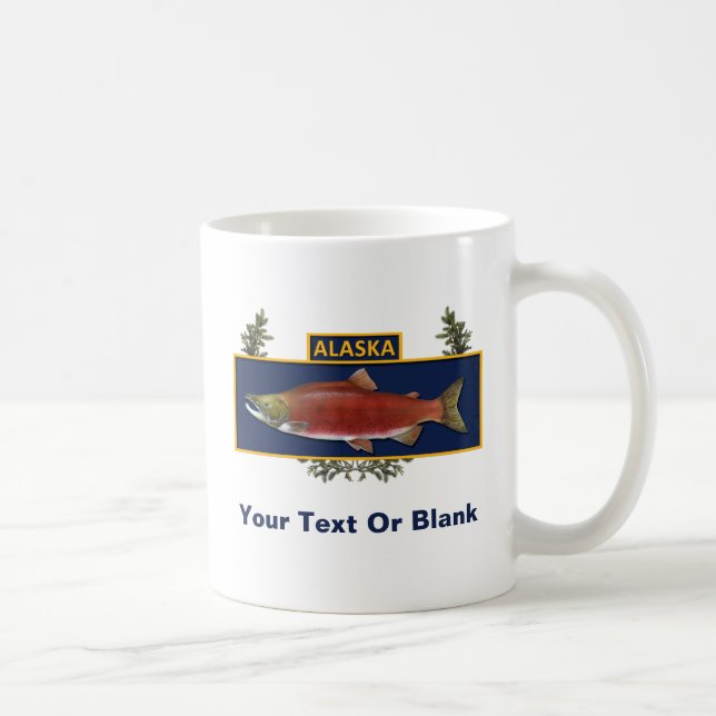Alaska Combat Fisherman Abzeichen Kaffeetasse (Rechts)