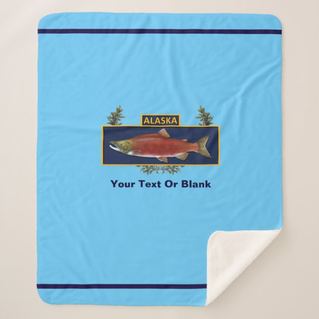 Alaska Combat Fisherman Abzeichen Sherpadecke (Vorderseite)