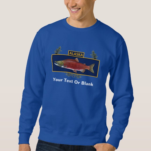 Alaska Combat Fisherman Abzeichen Sweatshirt (Vorderseite)