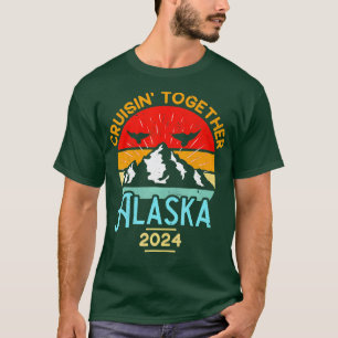 Alaska Cruise 2024 Family Friends Group Reisen TSh T-Shirt