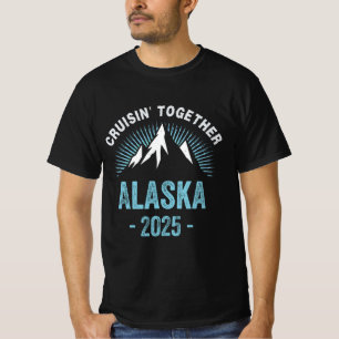 Alaska Cruise 2025 Familienurlaub T-Shirt