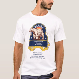 Alaska Cruise Bear Family Wiedersehen T-Shirt