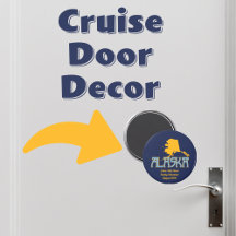 Alaska Cruise Ship Cabin Door Marker Personalisier