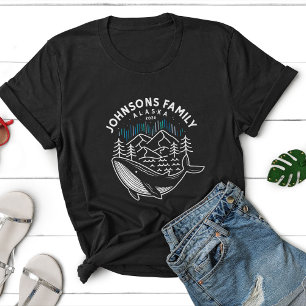 Alaska Cruise Trip Custom Family Matching Group T-Shirt