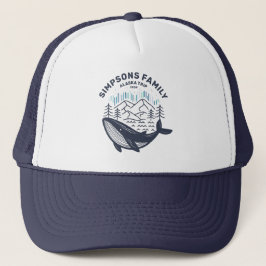 Alaska Cruise Trip Custom Family Matching Group Truckerkappe