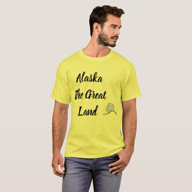 Alaska Das große Land T-Shirt (Vorne ganz)