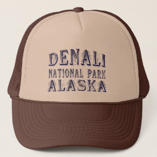Alaska Denali Nationalpark Baseball Cap Truckerkappe