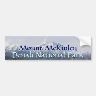 Alaska Denali Nationalpark Mount McKinley Autoaufkleber