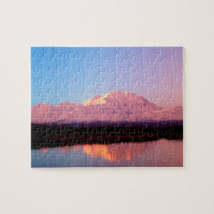 Alaska, Denali-Nationalpark, Mt. McKinley bei