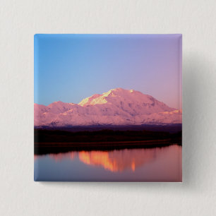 Alaska, Denali-Nationalpark, Mt. McKinley bei Button