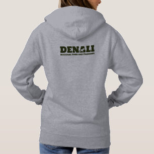 Alaska. Denali Nationalpark und Konserve Hoodie