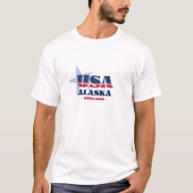 Alaska depuis 1959 Blue Star T-Shirt