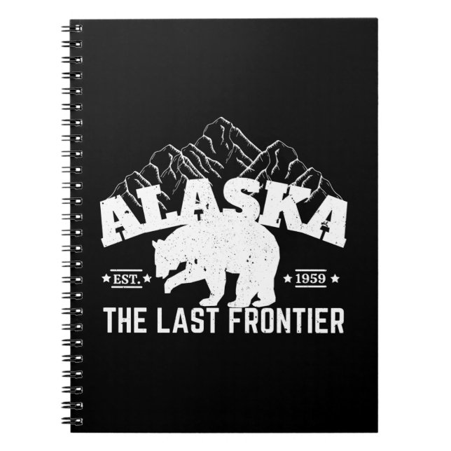 Alaska der letzte Pollenbär an der Grenze Notizblock (Vorderseite)