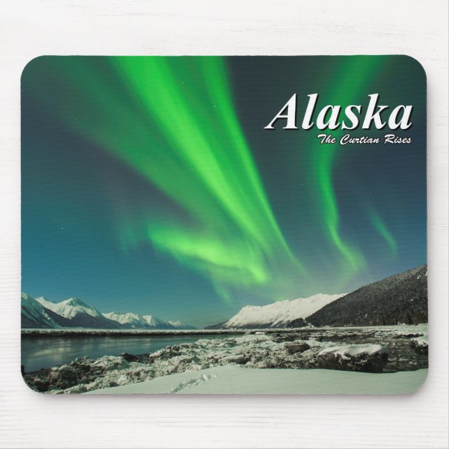 Alaska Der Vorhang steigt Mousepad (Vorne)