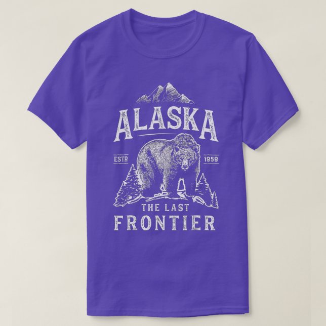Alaska, die letzte Frontier Bären Zuhause Männer F T-Shirt (Design vorne)