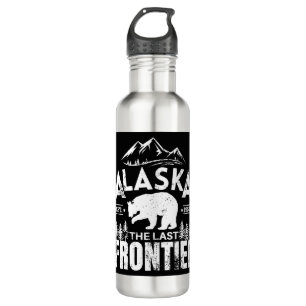 Alaska, die letzte Grenze Edelstahlflasche