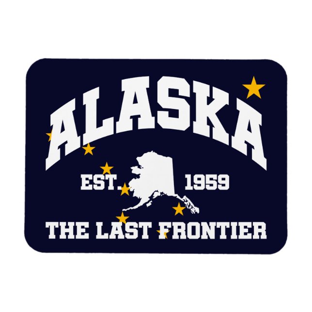 Alaska, die letzte Grenze Magnet (Horizontal)