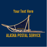 Alaska Dog Sled Postal Carrier