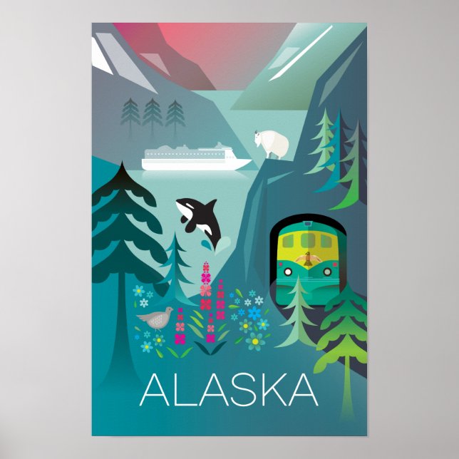 Alaska Druck Poster (Vorne)