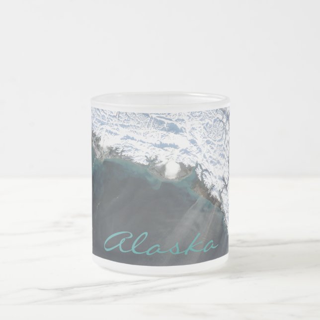 Alaska Dust Storm Mattierte Tasse (Mittel)