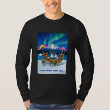 Alaska-Elch-Kreuzfahrt 2026 Langarm-T-Shirt