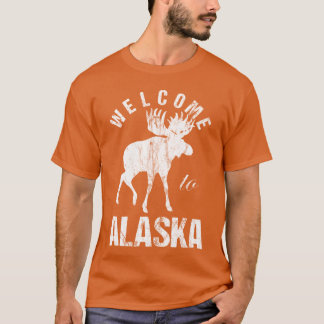Alaska-Elch Willkommen in Alaska Bedrängt T-Shirt