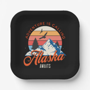 Alaska erwartet dich! pappteller