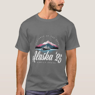 Alaska Familienkreuzfahrt 2025 Radiance of the Sea T-Shirt